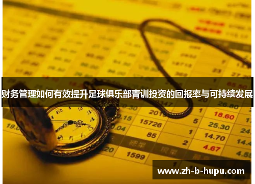 财务管理如何有效提升足球俱乐部青训投资的回报率与可持续发展