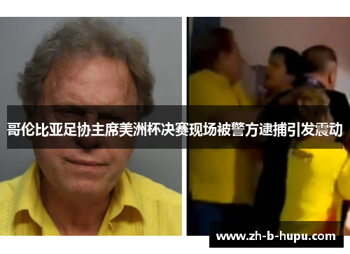 哥伦比亚足协主席美洲杯决赛现场被警方逮捕引发震动 哥伦比亚足协主席美洲杯决赛现场被警方逮捕引发震动